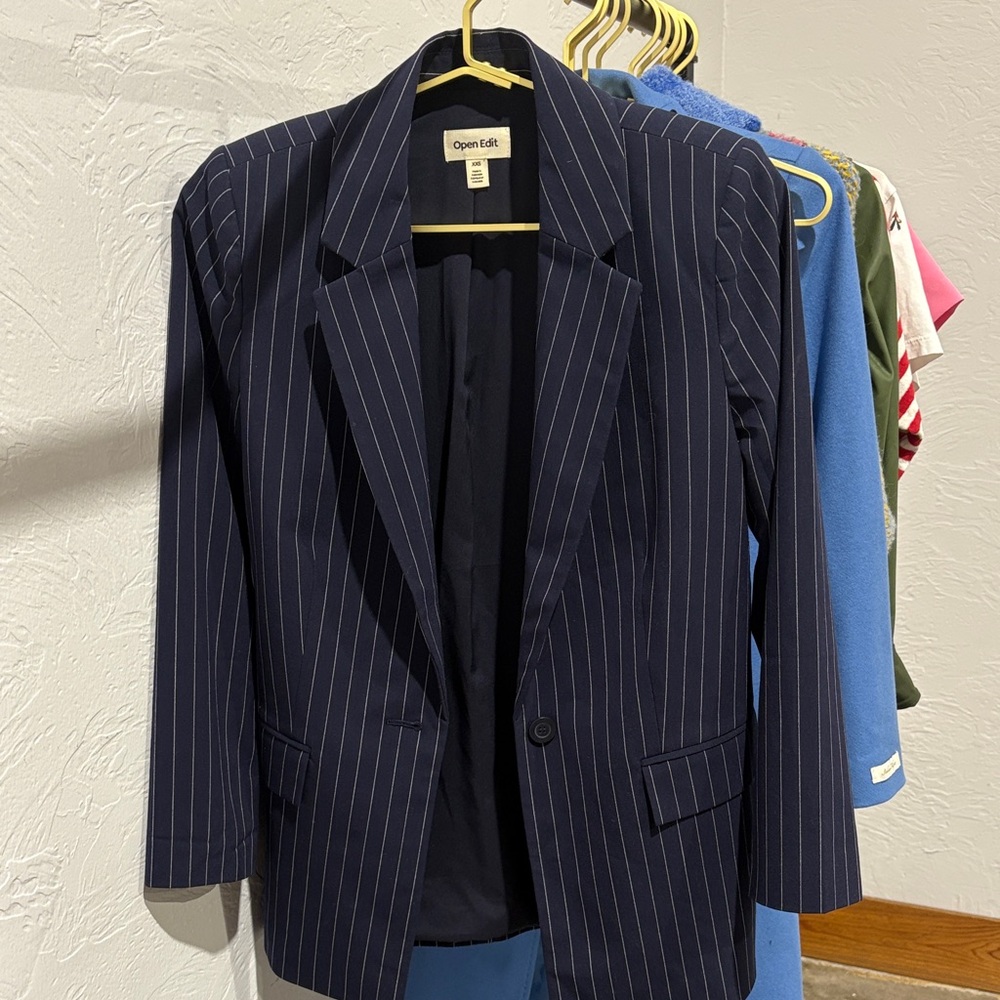 Open Edit Never Worn Pinstripe Blazer